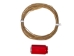 Machine Cut Double Back Cow Rawhide Lacing: 1/4" x 60 ft bundle - 1107-10-1/4 (Y3J)