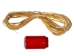 Craft Cow Rawhide Lacing: 1/4" x 60 ft bundle - 1107-10C-1/4 (Y3JRC)