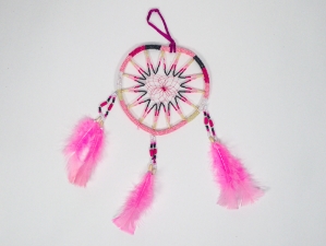 Beaded Misfit Dreamcatcher: 6" 