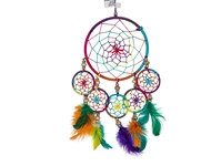 4" Dreamcatcher with 5 Dangling 