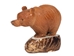 Tagua Nut Carving: Brown Bear - 1153-C257 (Y3K)