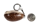 Tagua Nut Keychain: Frog - 1153-K219 (Y2H)