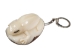 Tagua Nut Keychain: Frog - 1153-K219 (Y2HC07)