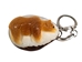 Tagua Nut Keychain: Brown Bear - 1153-K482 (Y2H)