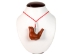 Bird Water Whistle Necklace: Terracotta - 1156-N20 (Y3LRR)