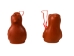 Bird Water Whistle Necklace: Terracotta - 1156-N20 (Y3LRR)