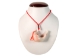 Bird Water Whistle Necklace: White - 1156-N30 (Y3LRR)