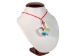 Bird Water Whistle Necklace: White - 1156-N30 (Y3LRR)