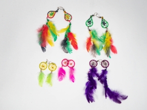 Dreamcatcher Earrings: Large 