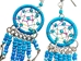 Beaded Dreamcatcher Earrings: Small - 1183-DS-AS (9UC7)
