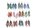 Beaded Earrings: Multicolor - 1209-10-L (Q2)