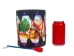 Plastic Drum: 6" x 7" - 1229-IN67 (Y1L)