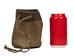 Olive Brown Leather Bullet Bag: Large - 1275-L-OB (9UL6)