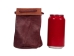 Red Brown Leather Bullet Bag: Large - 1275-L-RD (Y3MXX)