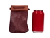 Red Brown Leather Bullet Bag: Large - 1275-L-RD (L23)
