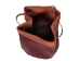 Red Brown Leather Bullet Bag: Large - 1275-L-RD (Y3MXX)