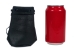 Black Leather Bullet Bag: Small - 1275-S-BK (Y2DRQ)