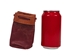 Red Brown Leather Bullet Bag: Small - 1275-S-RD (L23)