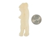Standing Bear Bone Pendant with Hole: Big - 128-140B (9UA3)