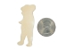 Standing Bear Bone Pendant With Hole: Small - 128-140S (Y1MC10)