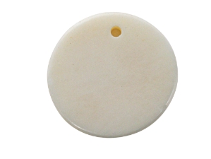 Bone Disc with Hole bone discs, bone slabs
