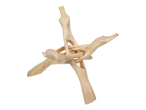 Natural Wood Tripod: 8" 