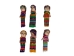 Worry Dolls: 2": Six in a Coin Purse - 1376-123-AS (Y2LC02)