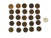 Bulk Old English Half Pennies (25-pack) - 1392-H-25 (Y1FRD)