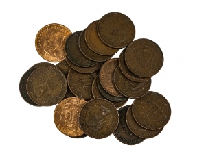 Bulk Old English Half Pennies (25-pack) 