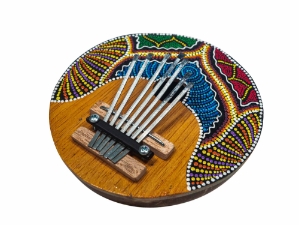 Dot Painted Thumb Piano 