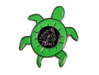 Turtle Enamel Pin 
