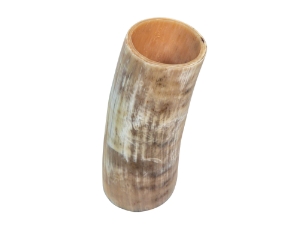 Large Long Horn Cattle Viking Cup: Light Coloring mugs, cups, drinking vessels, norse