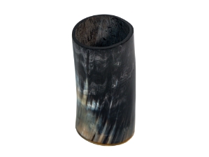 Large Long Horn Cattle Viking Cup: Dark Coloring mugs, cups, drinking vessels, norse