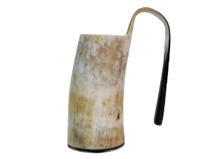 Large Long Horn Cattle Viking Mug: Assorted Coloring mugs, cups, drinking vessels, norse