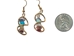 Chakra Infinity Earrings: Gold Color - 1414-2G-AS (8UR5)