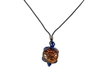 Turtle Gemstone Necklace 