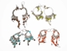 Peruvian "Alpaca Silver" Earrings: Assorted Styles - 1420-S-AS (Y1X)