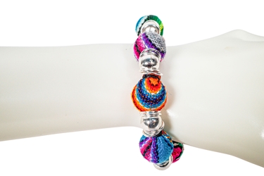 Inca Manta Beads Elastic Bracelet 