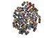 Peruvian Ceramic Clay Beads 10-14 mm (~50/bag) - 1423-DL-AS (Y1IC02)
