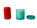 Caribbean Teakwood Coconut Wax Candle: Turquoise - 1435-40-TQ (Y3MRB)