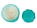 Caribbean Teakwood Coconut Wax Candle: Turquoise - 1435-40-TQ (Y3MRB)