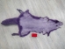 Dyed Blue Fox Skin: Purple - 180-05-PP