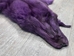 Dyed Blue Fox Skin: Purple - 180-05-PP