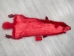 Dyed Blue Fox Skin: Red - 180-05-RD