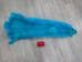 Dyed Shadow Fox Skin: Light Blue - 180-07-LB
