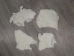 Grade 5 Rabbit Skin: Bleached White - 188-07BW (Y1I)(Y1K)