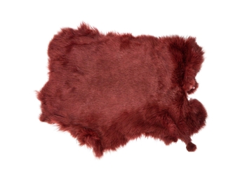 Dyed Rabbt Skin: Terracotta 