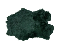 Dyed Rabbt Skin: Forest Green 