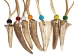 Iroquois Antler Tip Necklace - 200-115 (Y1EC01)