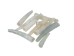 Dentalium vernedei: Extra Small: 0.25" to 0.5" (10 pieces) - 208-D-XS